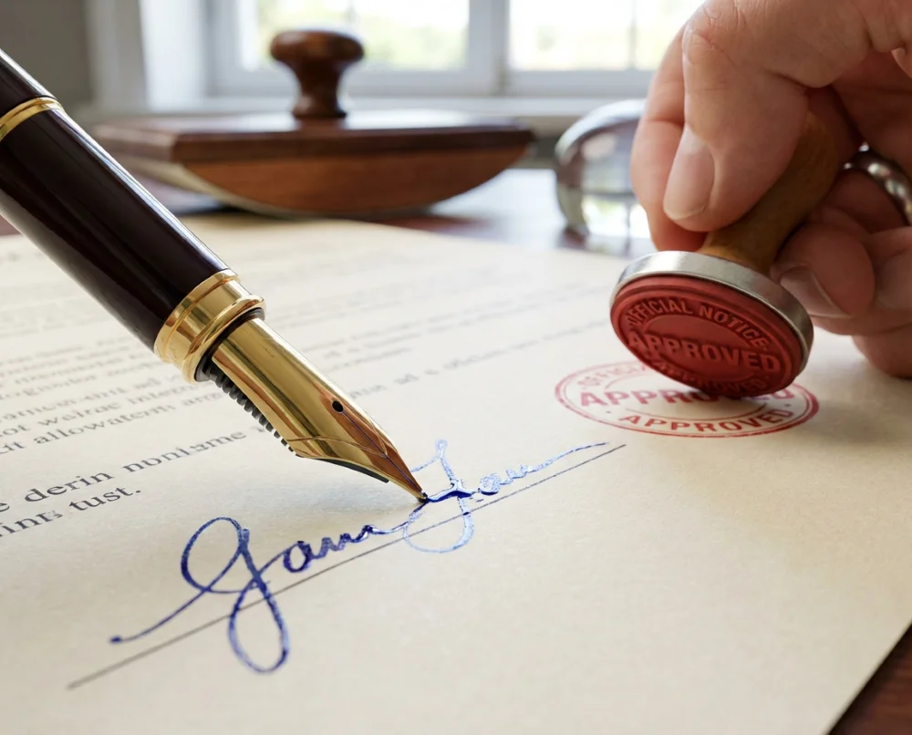 Required notices and documentation